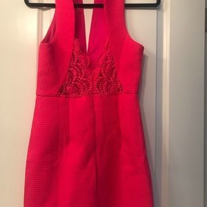 Size small boutique hot pink dress
